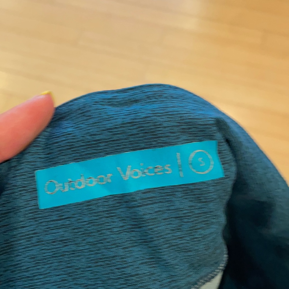 Outdoor voices blue leggings